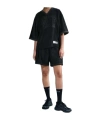 Nike Women's Oversized Short-sleeve Graphic Top In Black