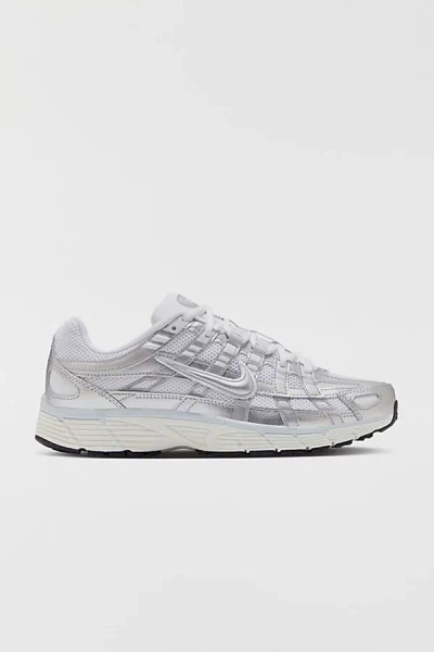 NIKE WOMEN'S P-6000 SNEAKER IN WHITE/BLUE TINT/SAIL, WOMEN'S AT URBAN OUTFITTERS