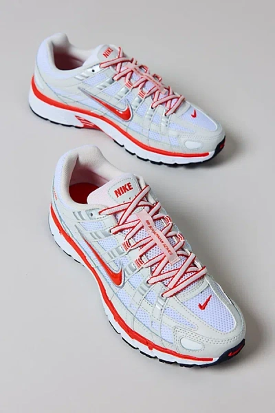 Nike Women's P-6000 Sneaker In White/platinum Tint/black, Women's At Urban Outfitters