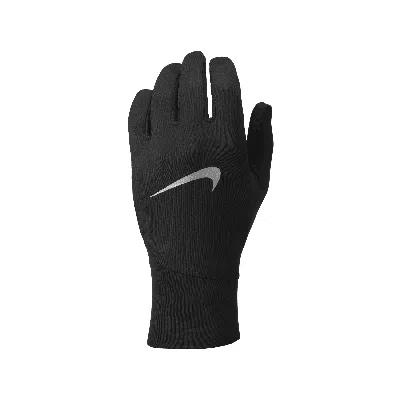 Nike Women's Pacer Therma-fit Lightweight Running Gloves In Black