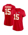 Nike Women's Patrick Mahomes Red Kansas City Chiefs Super Bowl Lix Name Number T-shirt In Red