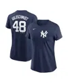 Nike Women's Paul Goldschmidt Navy New York Yankees Fuse Name Number T-shirt In Navy