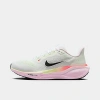 Nike Women's Pegasus 41 Road Running Shoes In White/black/pink Foam/bright Crimson 