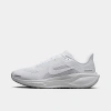 Nike Women's Pegasus 41 Road Running Shoes In White/white/pure Platinum/metallic Silver 