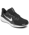 Nike Pegasus Easyon Running Shoe In Black,white
