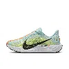 Nike Women's Pegasus Plus Road Running Shoes In Glacier Blue/black/lt Lemon Twist