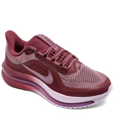 Nike Women's Pegasus Premium Running Sneakers From Finish Line In Pink Smoke,lilac