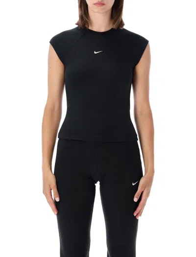 Nike Women's Performance Training Top In Nero