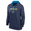 Nike Royal Philadelphia Phillies Authentic Collection City Connect Performance Pullover Hoodie In Blue