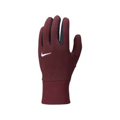 Nike Women's Phoenix Fleece Lightweight Gloves In Red