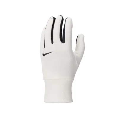 Nike Women's Phoenix Fleece Lightweight Gloves In White
