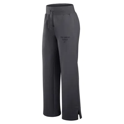 Nike Women's Phoenix Fleece Softball Pants In Gray