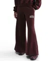 Nike Women's  Sportswear Phoenix Fleece Wide-leg Sweatpants In Brown