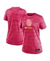 Nike San Diego Padres Authentic Collection City Connect Velocity  Women's Dri-fit Mlb T-shirt In Pink