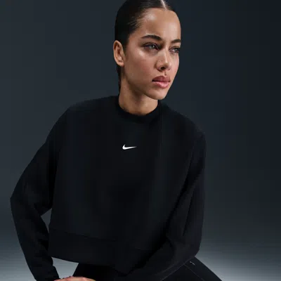 NIKE WOMEN'S PRIMA DRI-FIT OVERSIZED CREW-NECK CROPPED TOP,1015663446