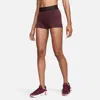 Nike Women's  Pro 3" Shorts In Burgundy
