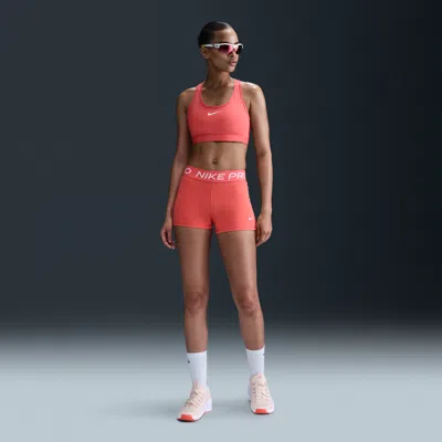 Nike Women's  Pro 3" Shorts In Orange