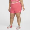 Nike Women's  Pro 365 5" Shorts (plus Size) In Pink