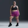 Nike Women's  Pro 365 5" Shorts (plus Size) In Purple