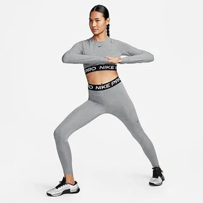 NIKE NIKE WOMEN'S PRO 365 DRI-FIT CROPPED LONG-SLEEVE T-SHIRT
