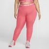 Nike Women's  Pro 365 Leggings (plus Size) In Pink