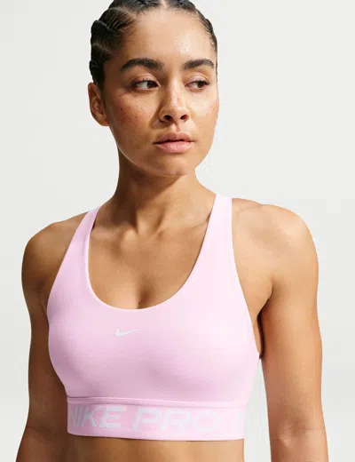 Nike Women's Pro 365 Light Support Sports Bra In Pink