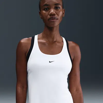 Nike Women's  Pro Dri-fit Tank Top In White