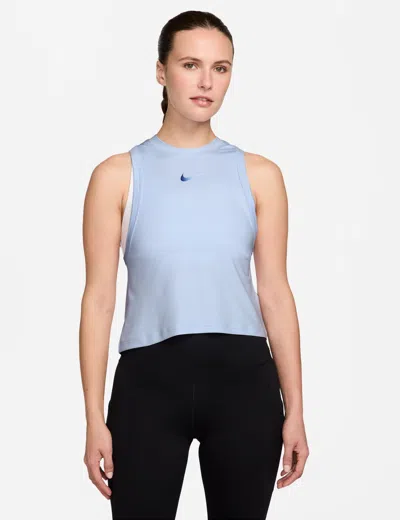 Nike Women's Pro Dri-fit Tank Top In Blue