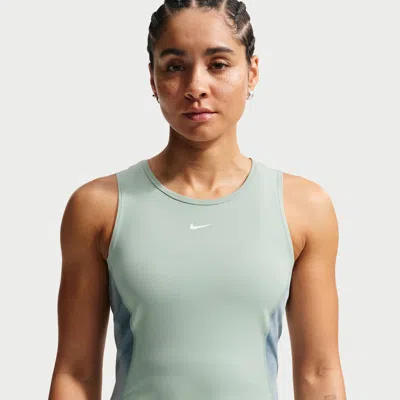Nike Women's  Pro Dri-fit Tank Top In Blue