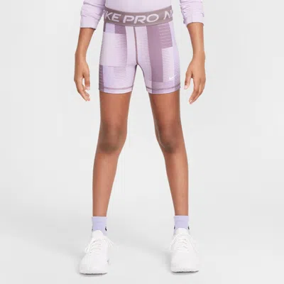 Nike Kids' Women's  Pro Girls' 5" Shorts In Purple