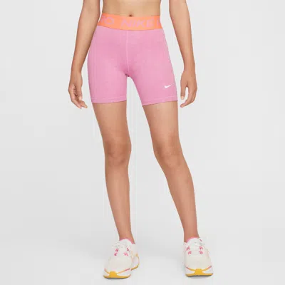 Nike Kids' Women's  Pro Girls' Dri-fit 3" Shorts In Pink