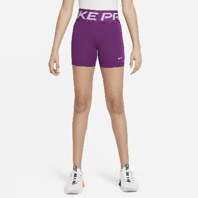 Nike Kids' Women's  Pro Girls' Dri-fit Shorts In Purple