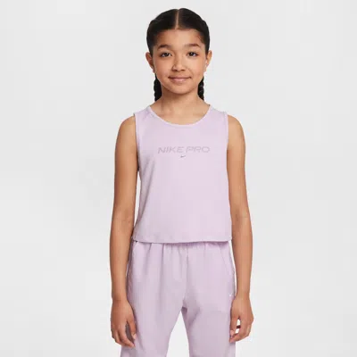 Nike Kids' Women's  Pro Girls' Dri-fit Tank Top In Purple