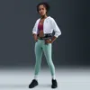 Nike Women's  Pro Girls' Mid-rise Leggings In Green