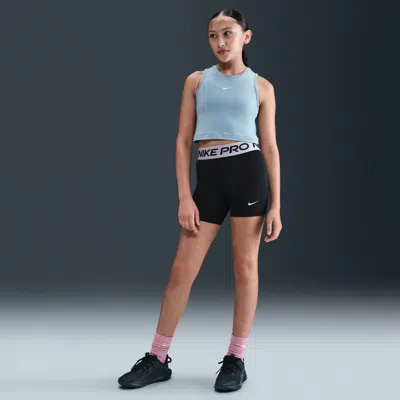 Nike Kids' Women's  Pro Girls' Shorts In Blue