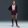 Nike Kids' Women's  Pro Girls' Shorts In Burgundy