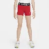 Nike Kids' Women's  Pro Girls' Shorts In Red