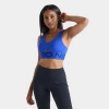 Nike Women's Pro Indy Plunge Sports Bra In Hyper Royal