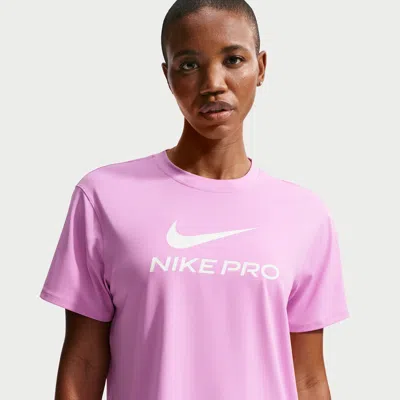 Nike Women's  Pro Loose T-shirt In Pattern
