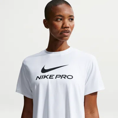 Nike Women's  Pro Loose T-shirt In White