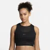 Nike Women's  Pro Mesh Tank Top In Black