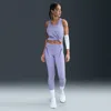 Nike Women's  Pro Mid-rise 7/8 Graphic Leggings In Purple