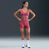 Nike Women's  Pro Sculpt Dri-fit High-waisted 5" Biker Shorts In Purple