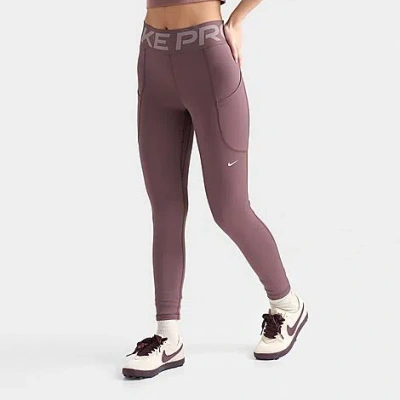 Nike Women's Pro Sculpt High-waisted 7/8 Leggings In Purple