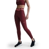 Nike Women's Pro Sculpt High-waisted 7/8 Leggings In Dark Team Red/white
