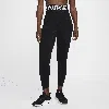 Nike Women's  Pro Sculpt High-waisted 7/8 Leggings With Pockets In Black/ White