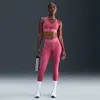 Nike Women's  Pro Sculpt High-waisted 7/8 Leggings With Pockets In Purple
