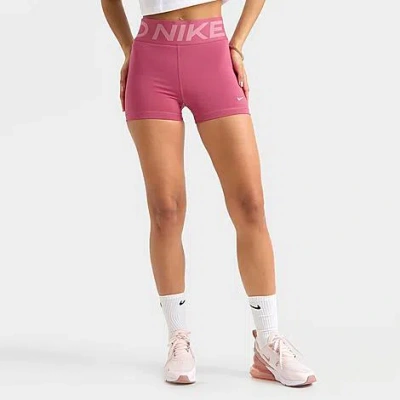 Nike Women's Pro Sculpt High-waisted Shorts In Pink