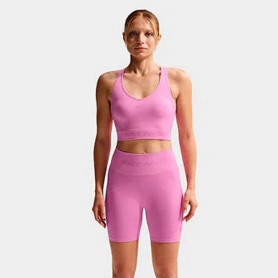 Nike Women's Pro Seamless Tank Top In Purple