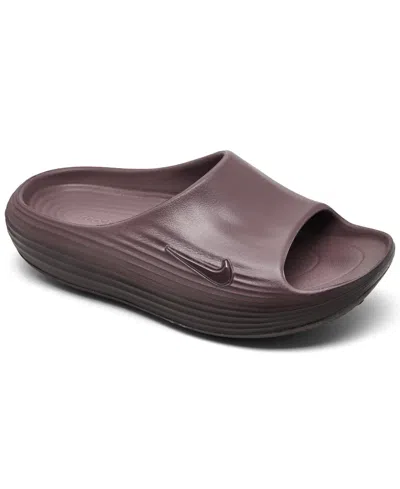 Nike Women's Reactx Rejuven8 Recovery Slide Sandals From Finish Line In Purple